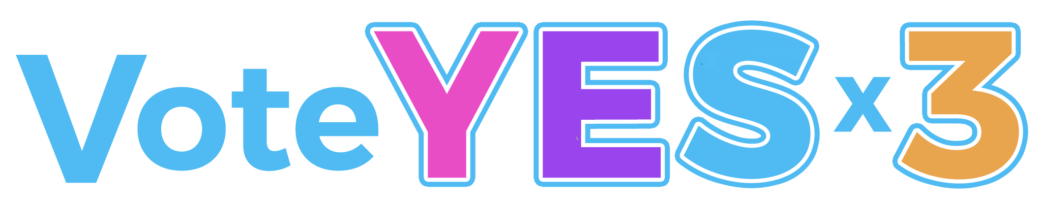 Vote YESx3