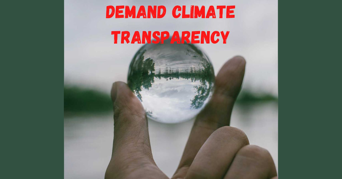 Demand Climate Risk Transparency