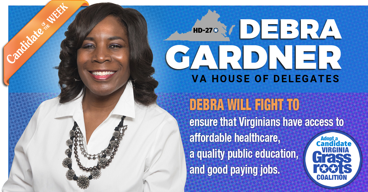 candidate of the week Debra Gardner, HD-27.