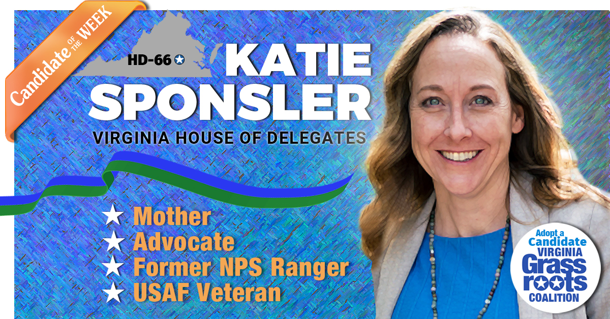 candidate of the week Katie Sponsler, HD-66.