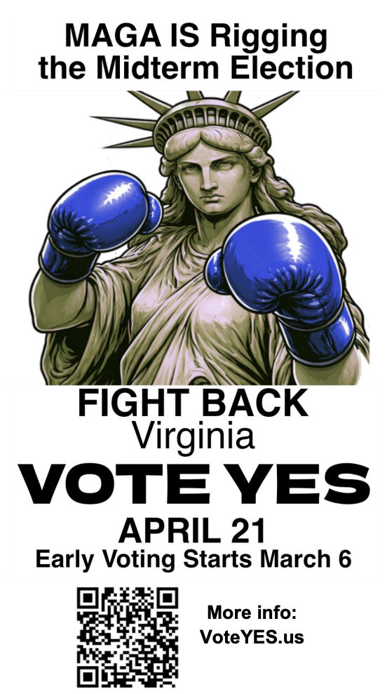 Party Pack Table Sign: Vote YES