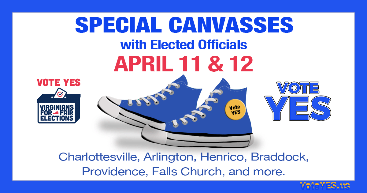 VOTE YES Special Canvasses